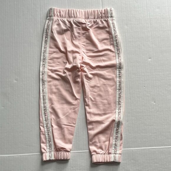 Nike Therma Tracksuit Girls 2PC Set Full Zip Tricot Jacket Pants Pink 4 3-4Yr - Picture 5 of 9